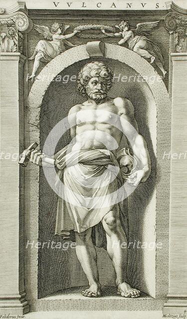 Vulcan, 1592. Creator: Hendrik Goltzius.