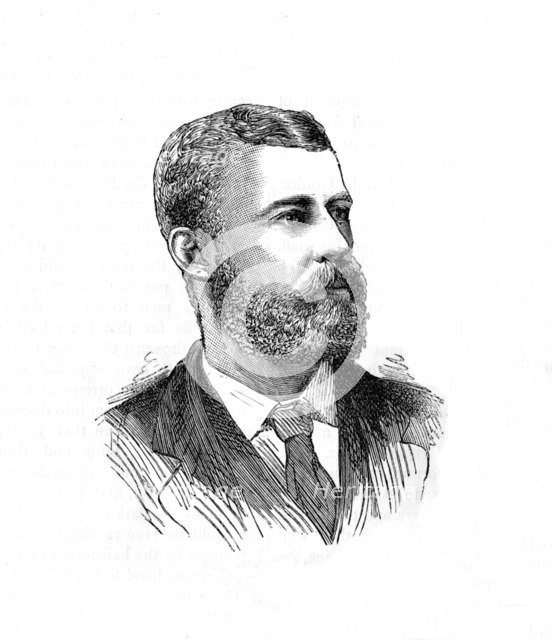 'Commander Rolfe', c1881-85. Artist: Unknown.