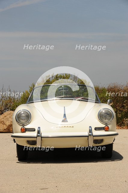 Porsche 356 1600 Super 1960. Artist: Simon Clay.