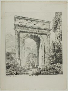 Susa Arch, 1817. Creator: Louis Pierre Baltard.