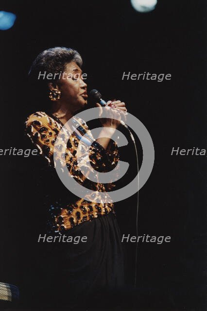 Nancy Wilson, London, 1990. Creator: Brian Foskett.