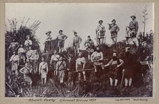 "Shawl Party", Colonial Forces 1879, 1879. Creator: William Francis Gordon.