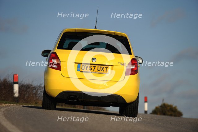 SKODA Fabia 2007. Artist: Simon Clay.