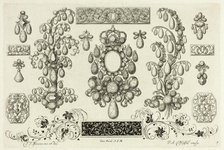 Designs for Jewelry, before 1697. Creator: Johann Andreas Pfeffel.