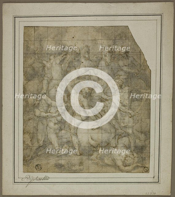 Battle Scene, c. 1589. Creator: Giovanni Balducci.