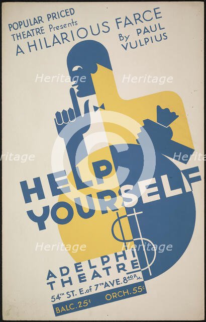 Help Yourself, New York, 1937. Creator: Unknown.