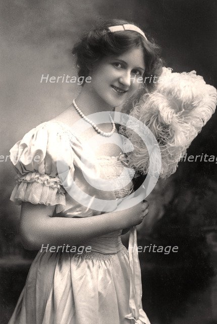 Nina Sevening, British actress, early 20th century.Artist: Lemeilleur