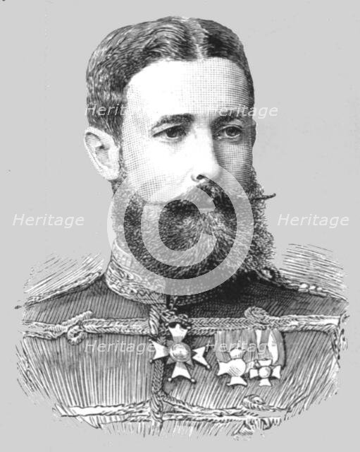 ''H.S.H. Prince Adolf of Schaumburg-Lippe', 1890. Creator: Unknown.