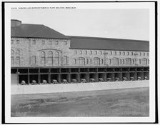 Turbines, Lake Superior Power Co. Plant, Sault Ste. Marie, Mich., (1902?). Creator: William H. Jackson.