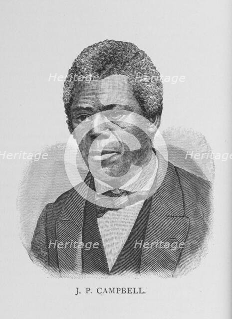 J. P. Campbell, 1887. Creator: Unknown.