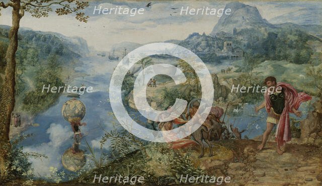 The Legend of Saint Christopher, 3rd quarter of the 16th century. Creator: Anon.