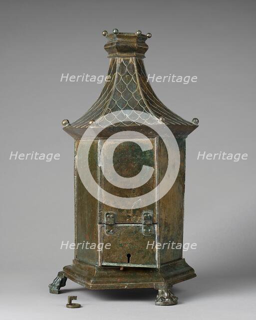 Offering Box (Arca) and Key, about A.D. 130-180. Creator: Unknown.