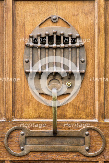 Maison-Atelier Albert Cortvriendt, (1900), 6-8 Rue de Nancy, Brussels, Belgium, c2014-2017. Artist: Alan John Ainsworth.