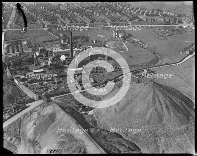 The Sneyd Colliery and Brick Works, Burslem, Staffordshire, c1930s. Creator: Arthur William Hobart.