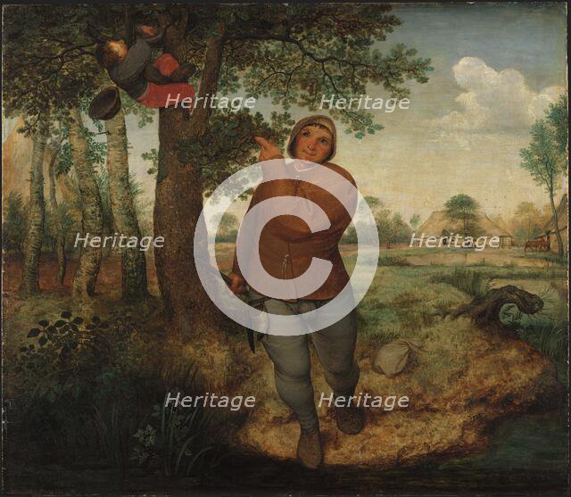 The Peasant and the Nest Robber, 1568. Creator: Bruegel (Brueghel); Pieter; the Elder (ca 1525-1569).