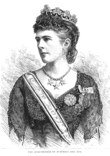 'The Marchioness of Dufferin and Ava', 1888. Creator: Unknown.