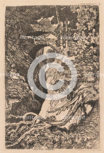 Devil's Bridge, Cardiganshire, 1837. Creator: John Sell Cotman (British, 1782-1842).