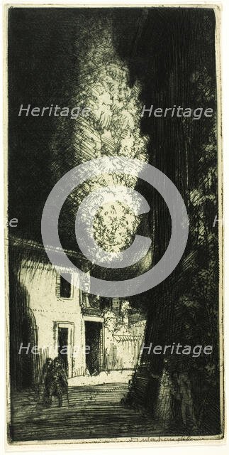 The Haunted House, 1909. Creator: Donald Shaw MacLaughlan.