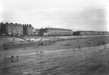 The beach at Blackpool, Lancashire, 1890-1910. Artist: Unknown