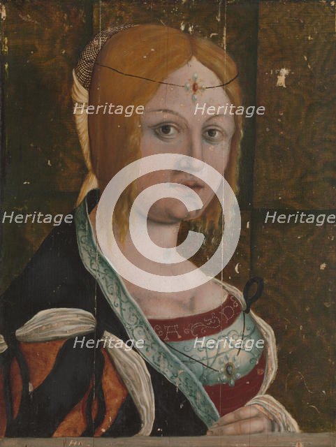 Portrait of an Italian Woman. Creator: Unknown.