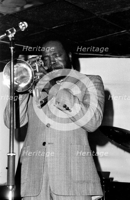 Thad Jones,  Ronnie Scott's, Soho, London, 1973.   Artist: Brian O'Connor.