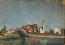 Oriental Landscape, between 1864-1870. Creator: Stanislaus von Chlebowski.