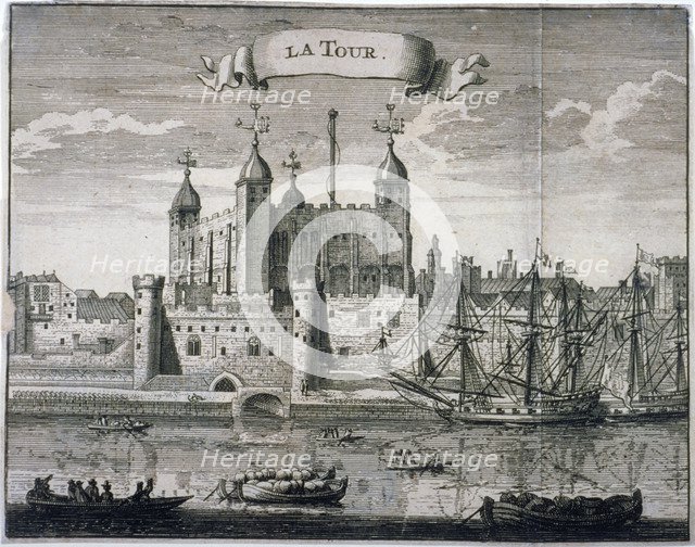 Tower of London, c1699(?). Artist: Anon
