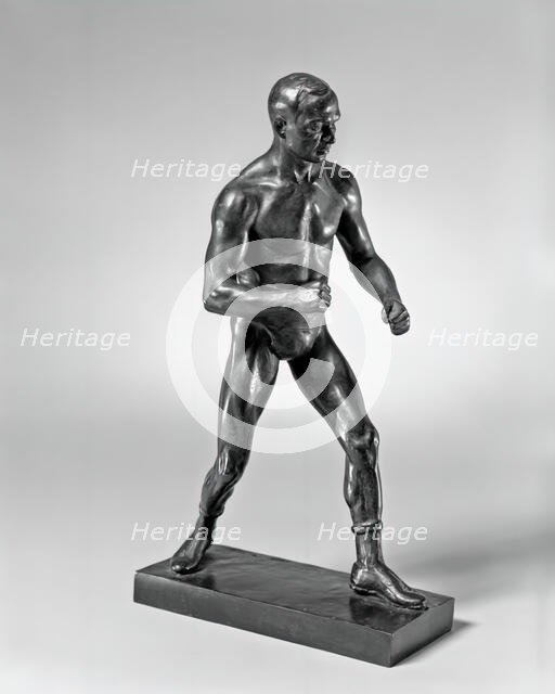 The Boxer (Elwood Mc Closkey), DECEMBER 14, 1900. Creator: Samuel Murray.