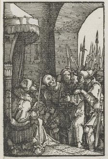 The Fall and Redemption of Man: Christ before Pilate, c. 1515. Creator: Albrecht Altdorfer (German, c. 1480-1538).