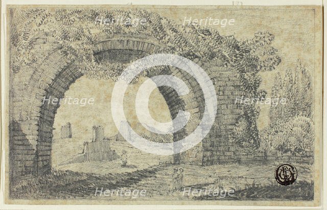 Entrance of the Circus of Caracalla, n.d. Creator: Unknown.