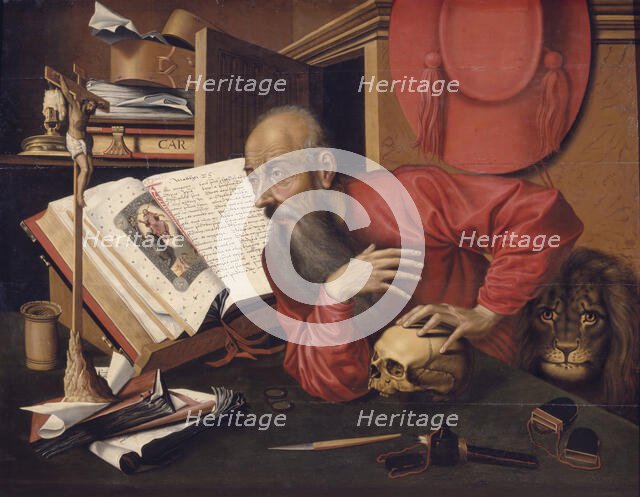 St Jerome. Creator: Workshop of Marinus van Reymerswaele.