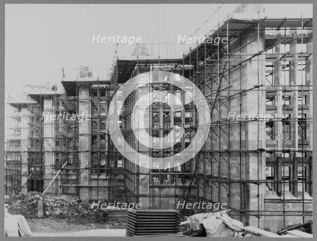 Coventry Cathedral, Priory Street, Coventry, 29/11/1957. Creator: John Laing plc.