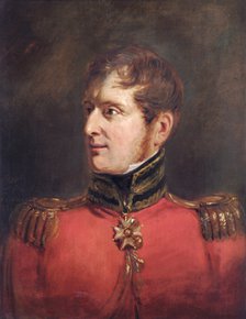 Portrait of Field Marshal Lord Fitzroy James Henry Somerset, British soldier, 1821. Artist: Jan Willem Pieneman.