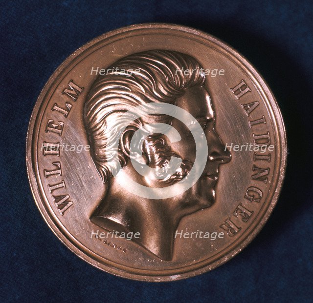 Wilhelm Haidinger, Austrian mineralogist, geologist and physicist, c1871. Artist: Unknown