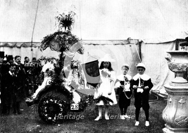 The Royal Botanic Society's Fête in Regent's Park: the Children's Parade..., 1898. Creator: Russell & Sons.