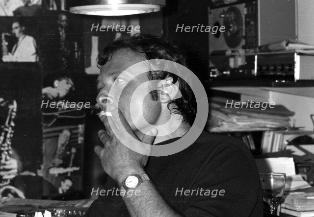 Stan Getz, Ronnie Scott's, London, 1971.   Artist: Brian O'Connor.