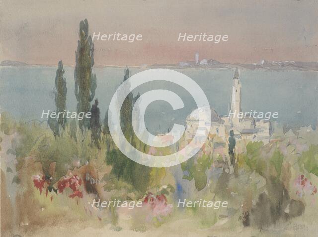 Lake scene, 1844-1906. Creator: Hercules Brabazon Brabazon.