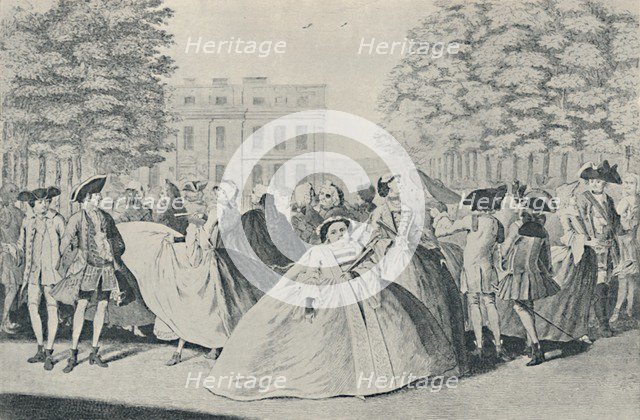 'Taste A La Mode, 1745', (1920). Artist: F Patton.