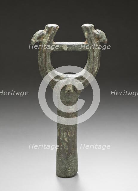 Staff Base, 712-332 B.C.. Creator: Unknown.