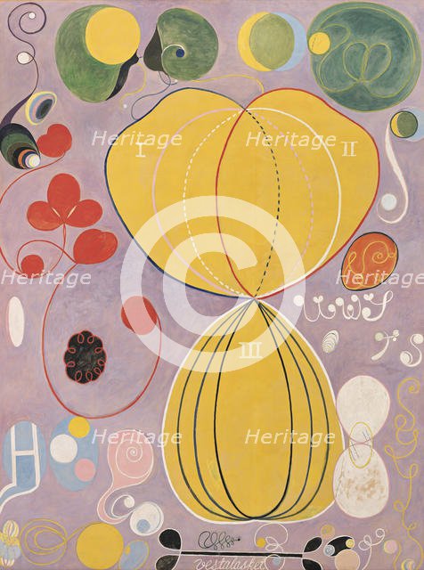 The Ten Largest, No. 7., Adulthood, Group IV, 1907. Creator: Hilma af Klint (1862-1944).