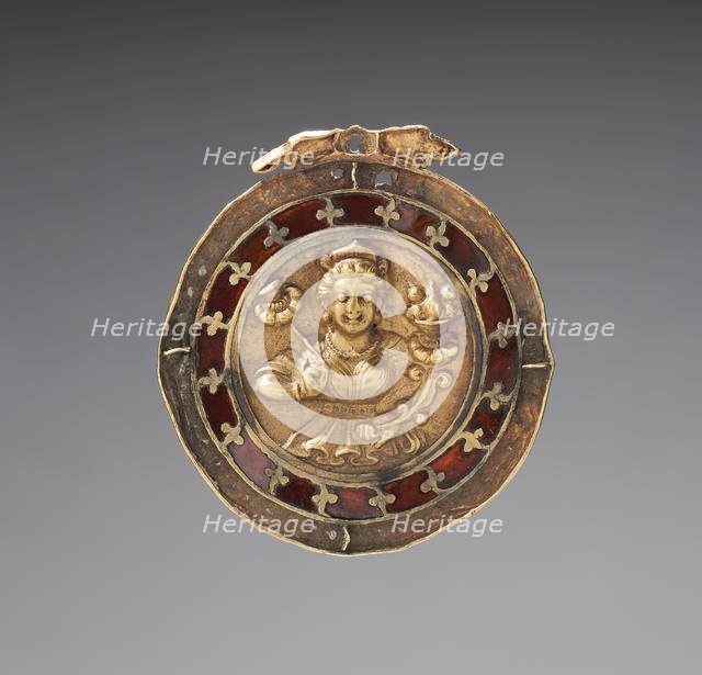 Pendant with Shri, c. 100s. Creator: Unknown.