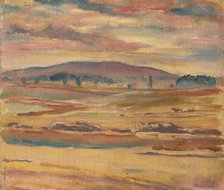 Landscape after the Rain, 1940-1950. Creator: Alois Holub.