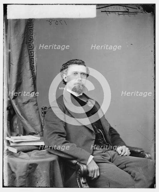 Oliver P. Snyder of Arkansas, between 1860 and 1875. Creator: Unknown.