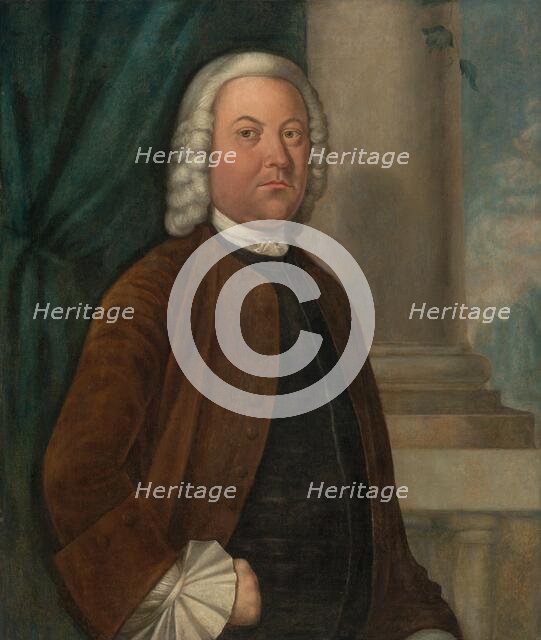 Dr. Samuel Boude, 1755/1756. Creator: Benjamin West.
