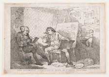 The Historian Animating The Mind of A Young Painter, 1784., 1784. Creator: Thomas Rowlandson.
