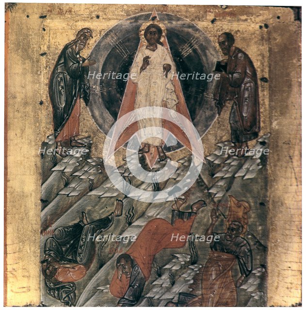 'The Transfiguration', 17th century.  Artist: Moses Artist: Unknown