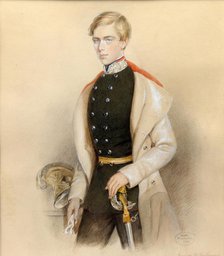 Archduke Ferdinand Maximilian of Austria (1832-1867), 1850. Creator: Hüttenbrenner, Erni von (1874-1944).