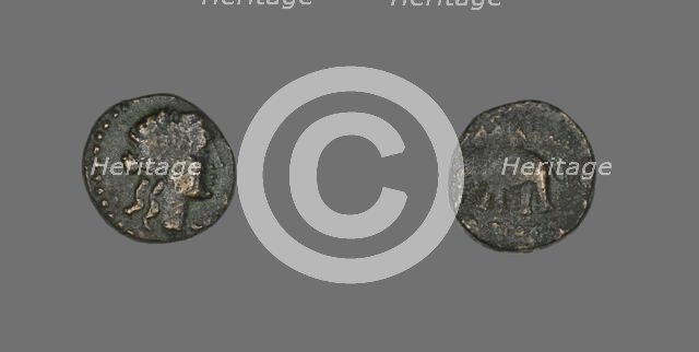 Coin Depicting a Female Head, 223-187 BCE. Creator: Unknown.