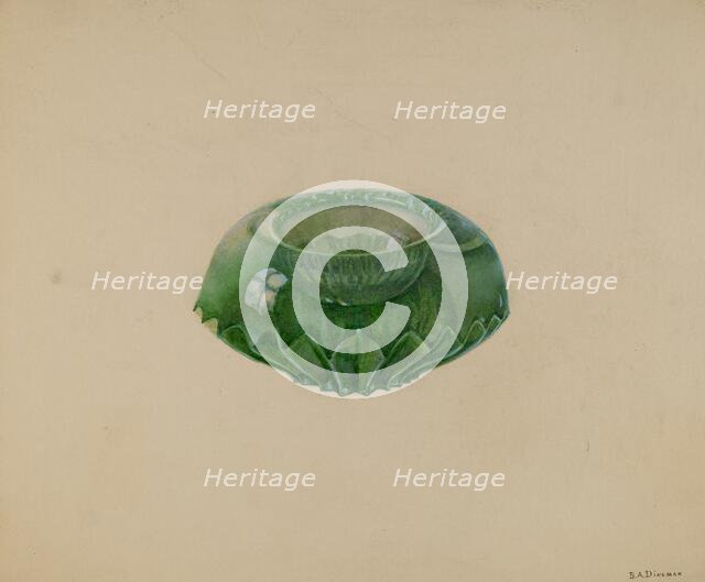 Salt Dip, c. 1938. Creator: Byron Dingman.