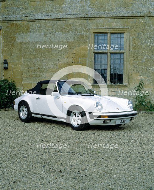 1988 Porsche 911 Carrera Cabriolet. Artist: Unknown.